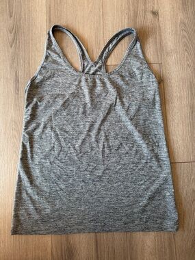 Champion Active/workout Women's Gray Racerback Tank Top